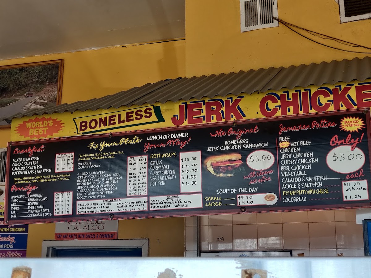 Jamaican Flavors Restaurant Menu - Image 1